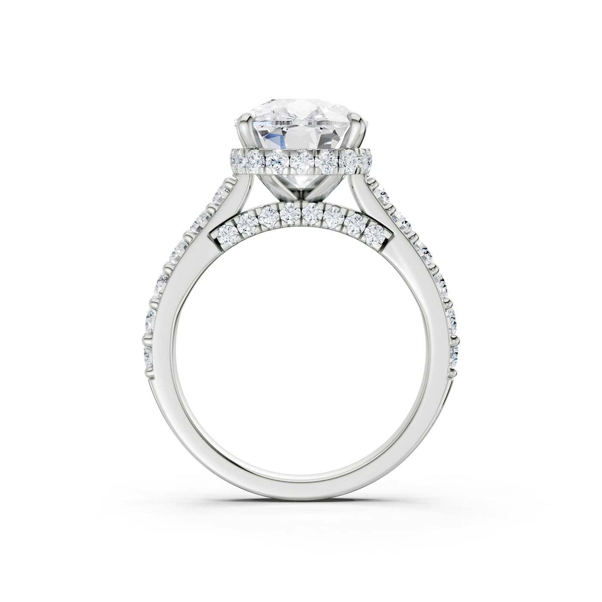 14K 6.00CT Lab Grown Diamond Engagement Ring