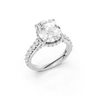 14K 6.00CT Lab Grown Diamond Engagement Ring