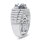 14K 2.00CT Certified Lab Grown Mens Ring