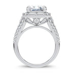 14K 6.60CT Certified Lab Grown Engagement Ring