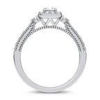 14K 0.55CT Certified Lab Grown Promise Ring