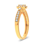 14K 0.55CT Certified Lab Grown Promise Ring