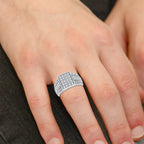 14K 1.50CT LAB GROWN Diamond Mens Ring