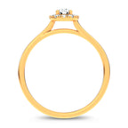14K 0.33CT Certified Lab Grown Promise Ring