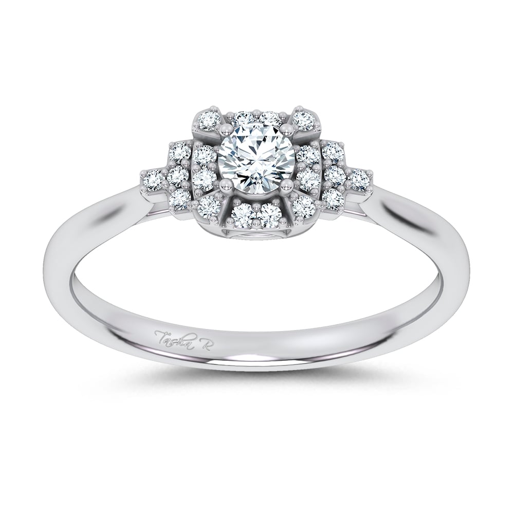 14K 0.25CT Certified Lab Grown Ring