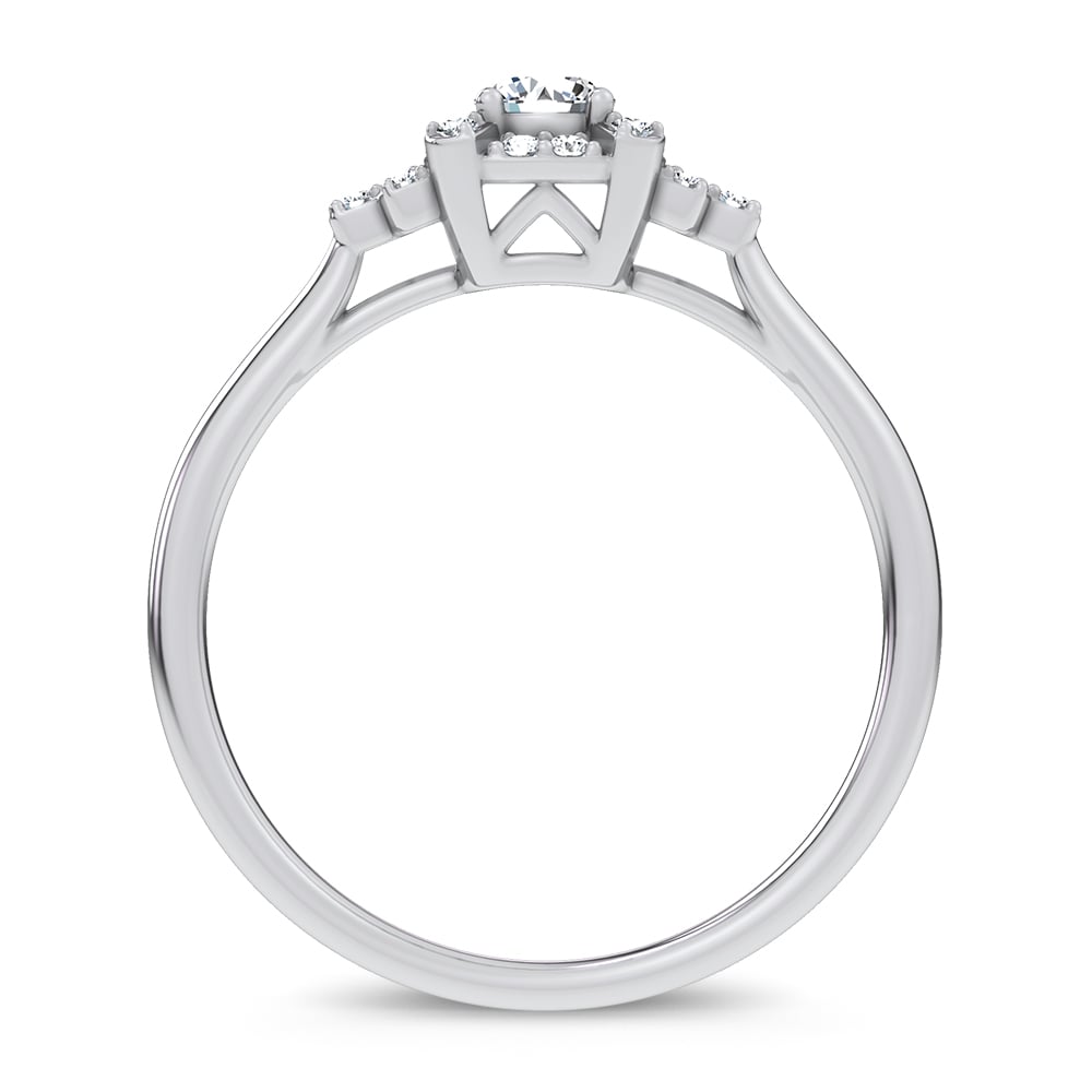 14K 0.25CT Certified Lab Grown Ring