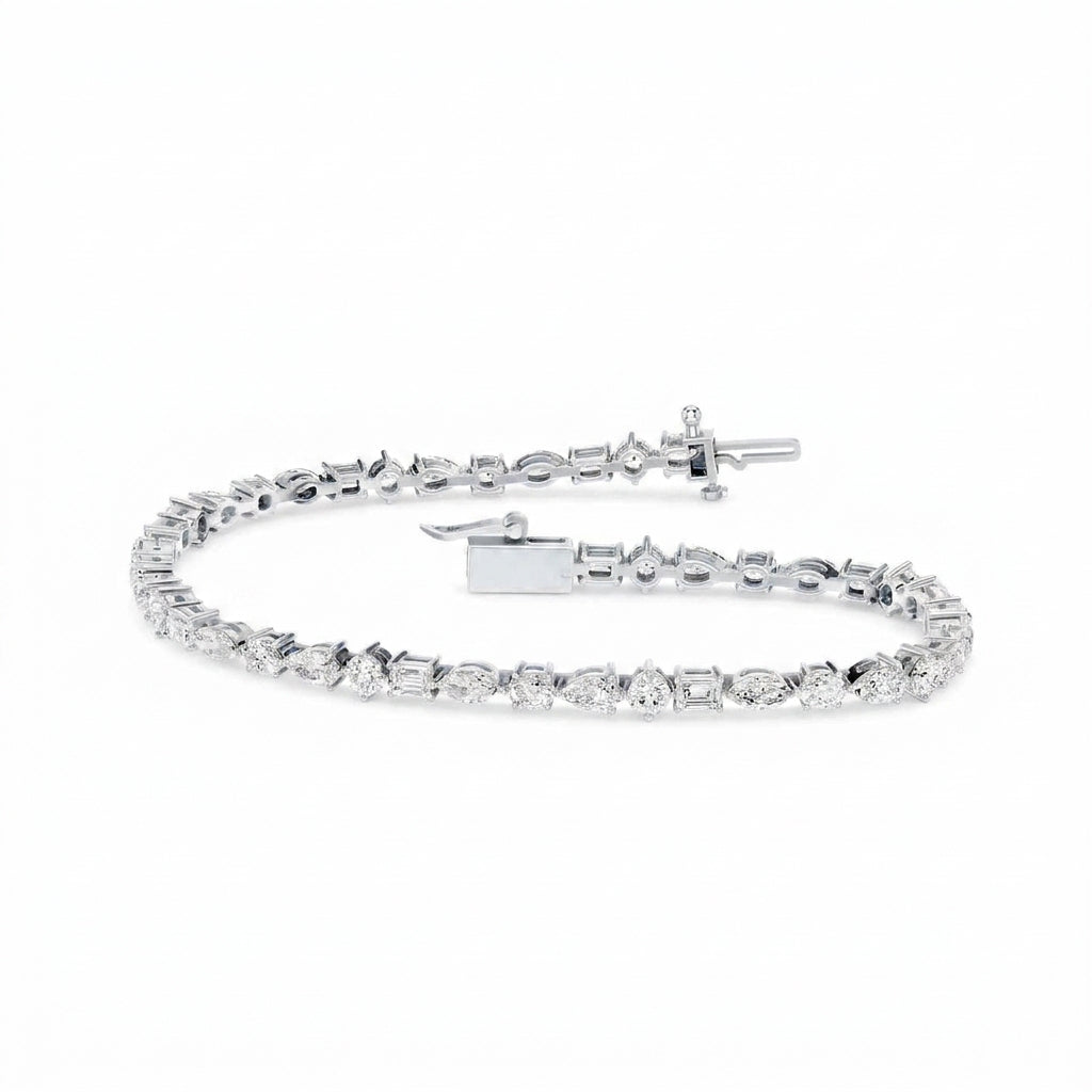 14K 4.50 CT Lab Grown Diamond Fancy Bracelet
