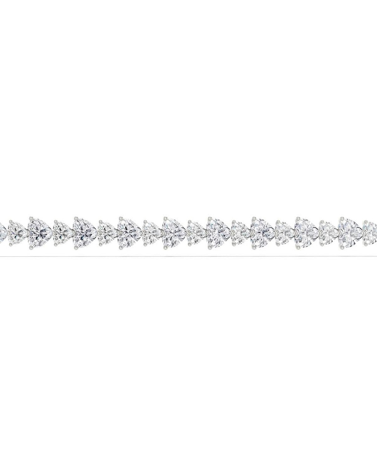 14K 11.52CT Certified Lab Grown Diamond Bracelet