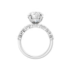 14K 7.00 CT Lab Grown Diamond Ring