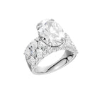 14K 7.00 CT Lab Grown Diamond Ring