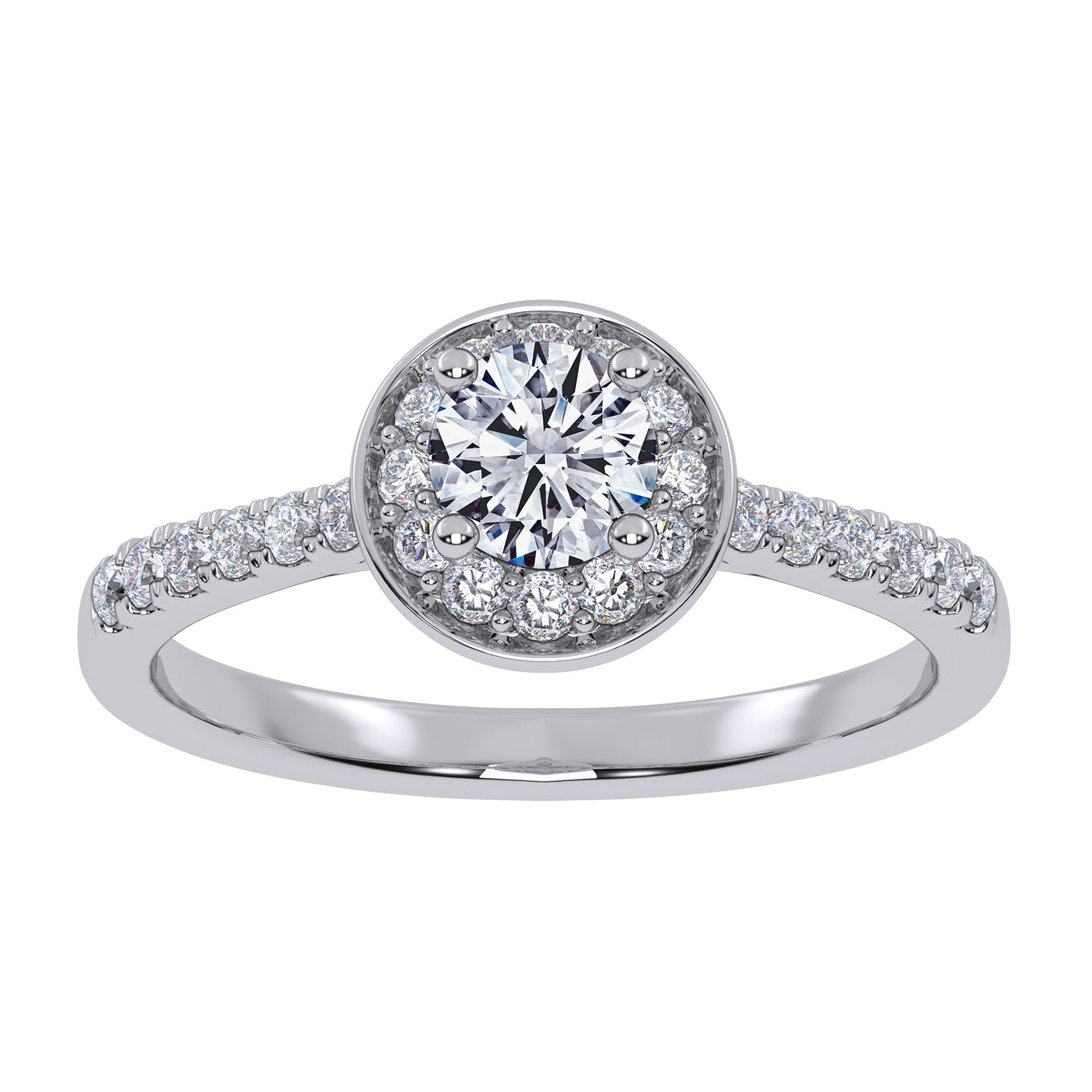 10K 0.50CT Lab Grown Promise Ring