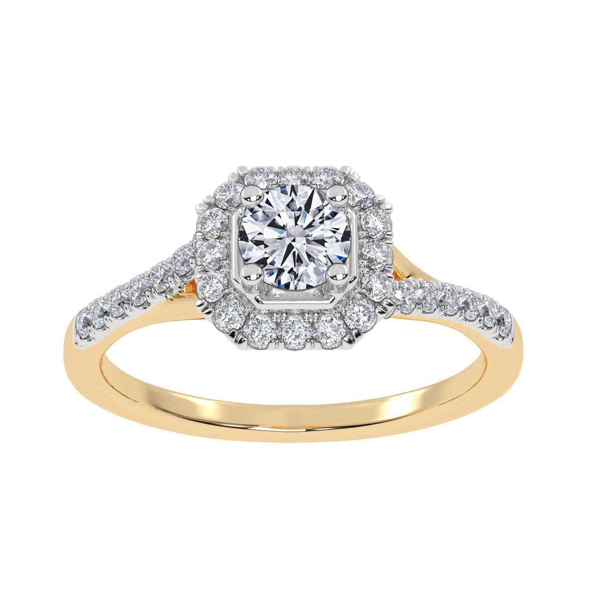 10K 0.50CT Lab Grown Promise Ring