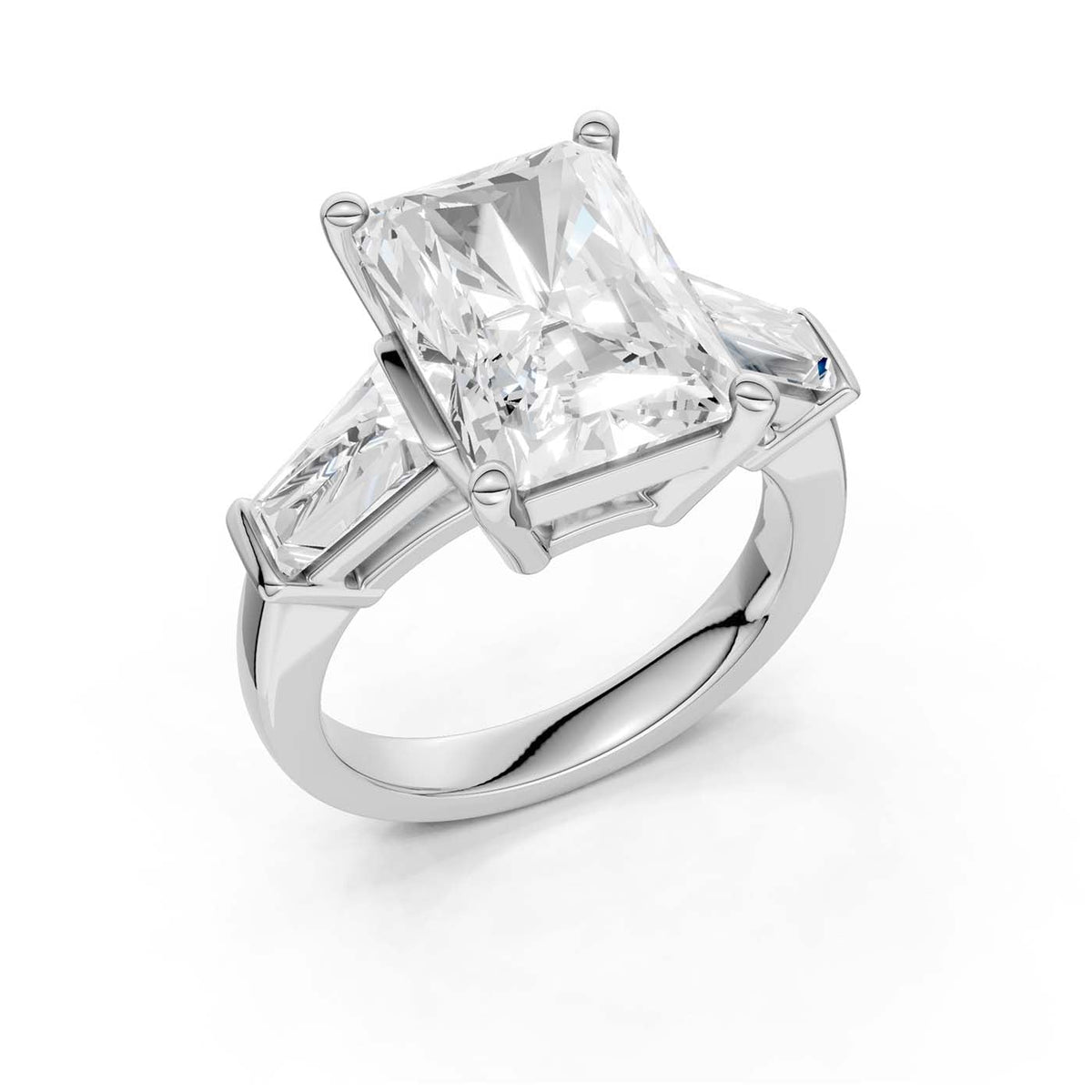 14K 5.00 CT Lab Grown Diamond Ring