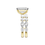 14K 5.00 CT Lab Grown Diamond Bridal Set