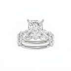 14K 5.00 CT Lab Grown Diamond Bridal Set