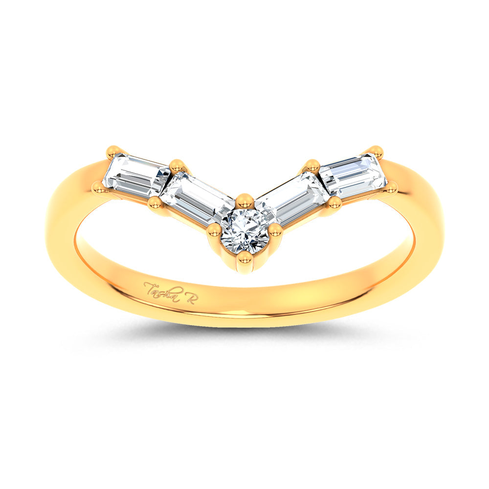 14K 0.25CT Certified Lab Grown Diamond Enhancer Band