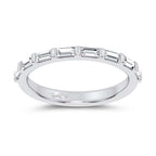 14K 0.41CT Certified Lab Grown Fancy Band