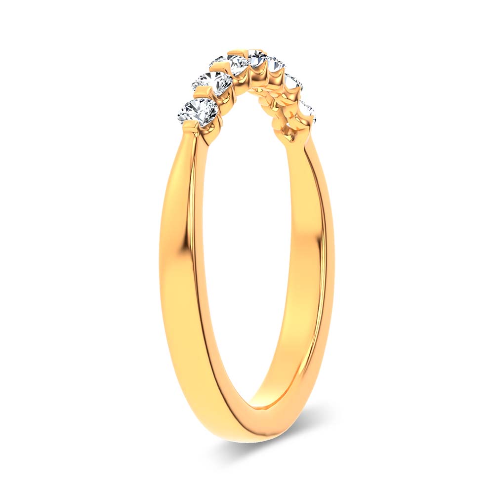 14k 0.24CT Certified Lab Grown Diamond Enhancer Band
