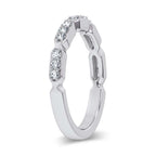 14K 0.25CT Certified Lab Grown Fancy Band