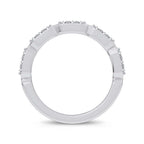 14K 0.25CT Certified Lab Grown Fancy Band