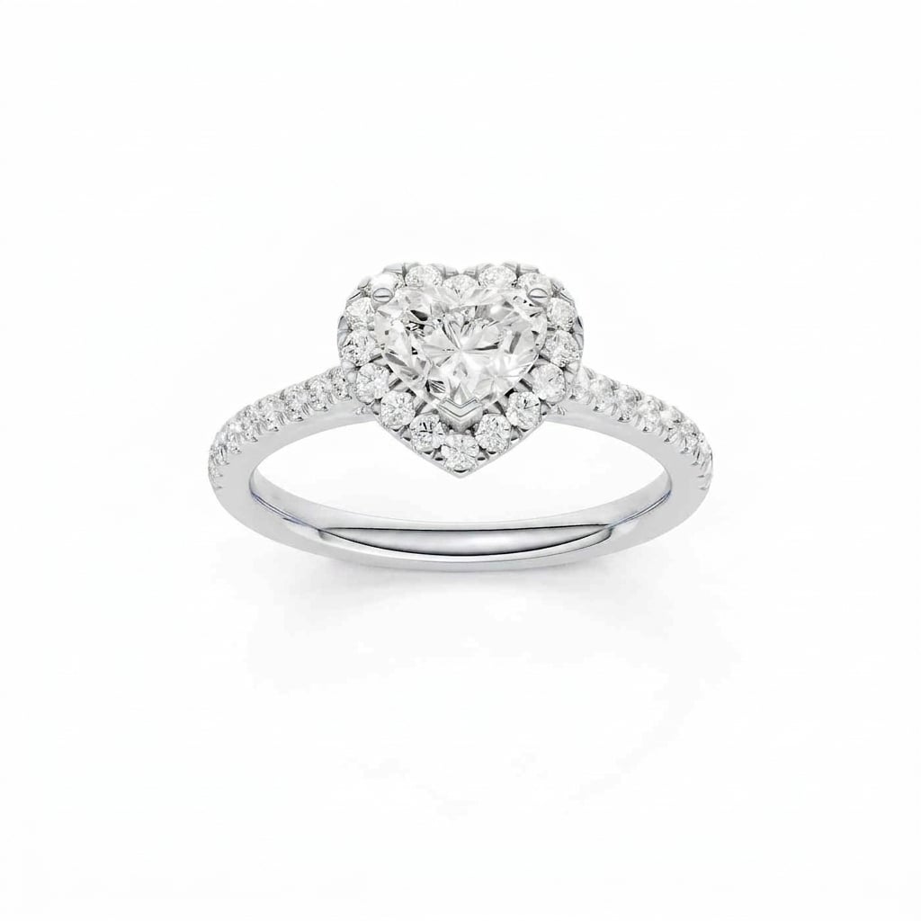 14K 1.00 CT Lab Grown Diamond Ring