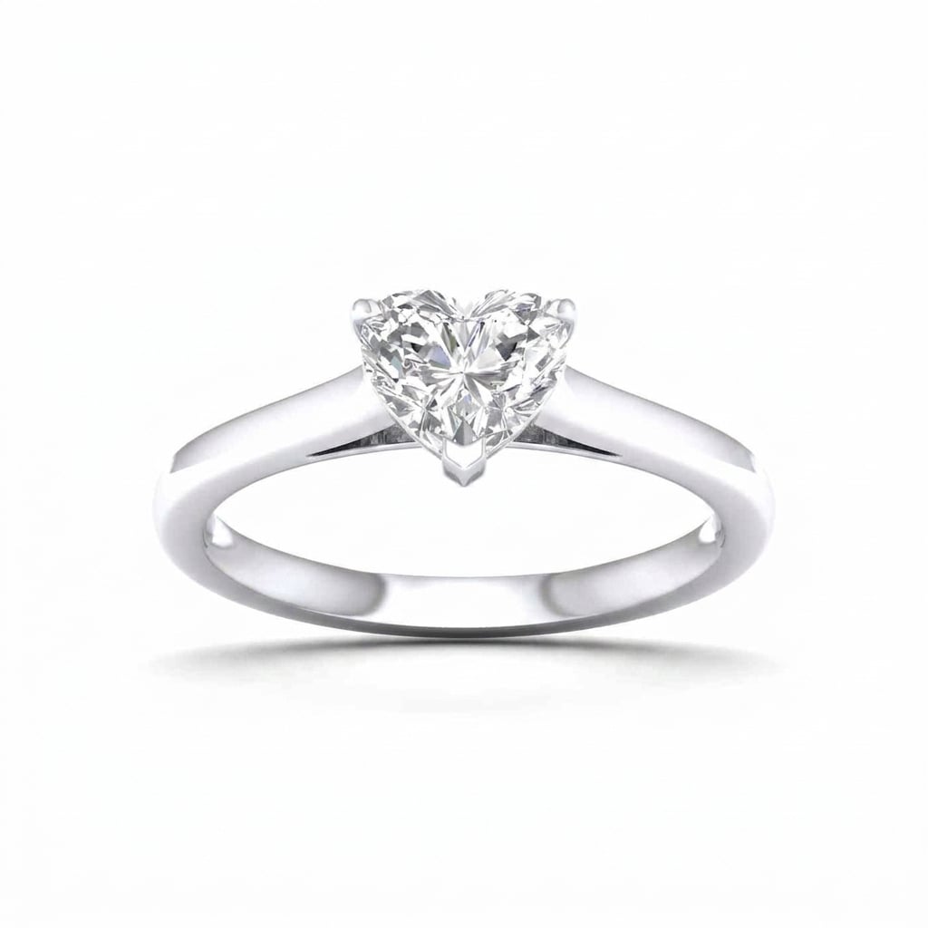 14K 1.00 CT Lab Grown Diamond Ring