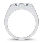 14k 3.00CT Certified Lab Grown Mens Ring