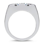 14k 5.00CT Certified Lab Grown Mens Ring