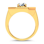 14k 3.00CT Certified Lab Grown Mens Ring