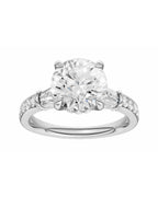 14K 3.50 CT Lab Grown Diamond Ring