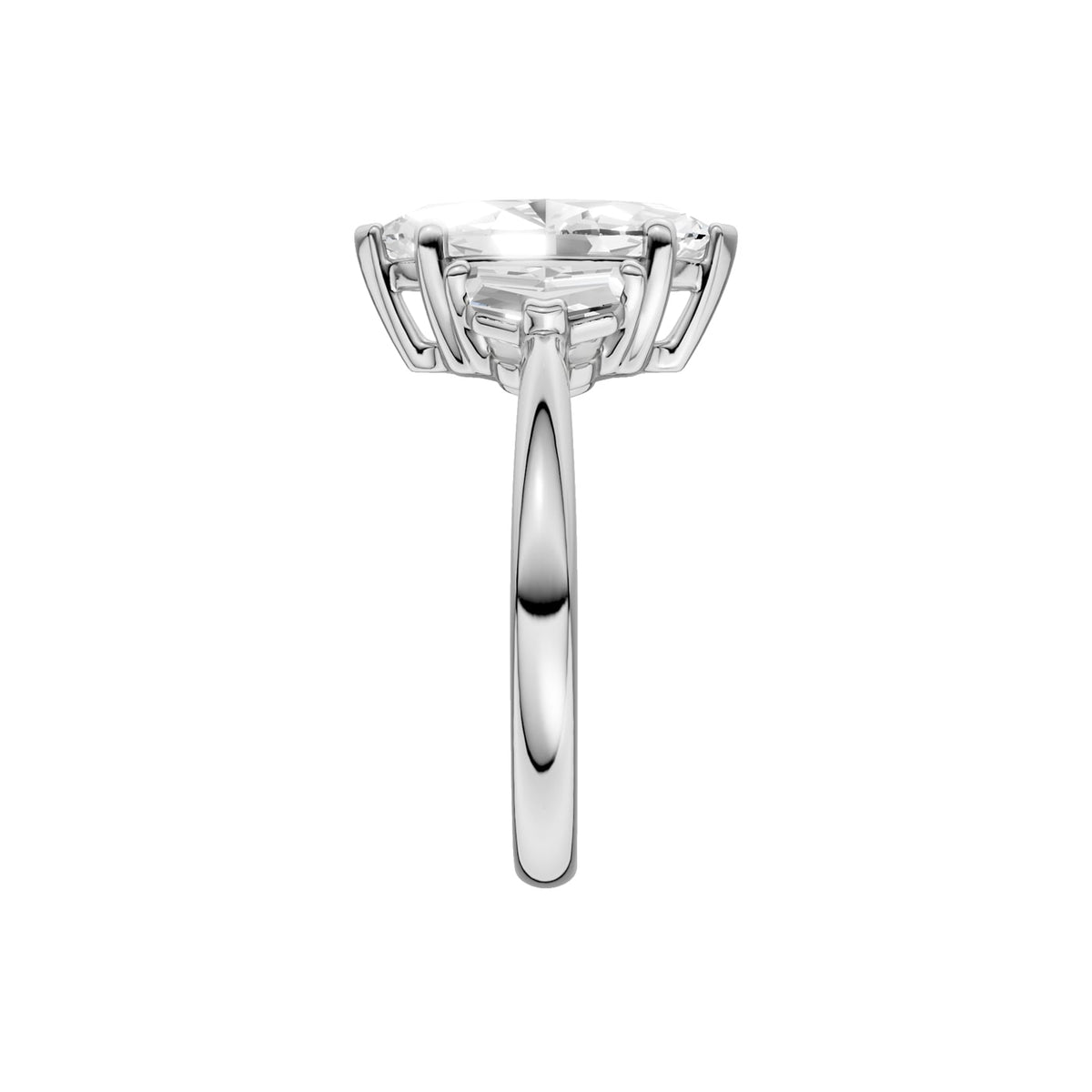 14K 2.50 CT Lab Grown Diamond Ring