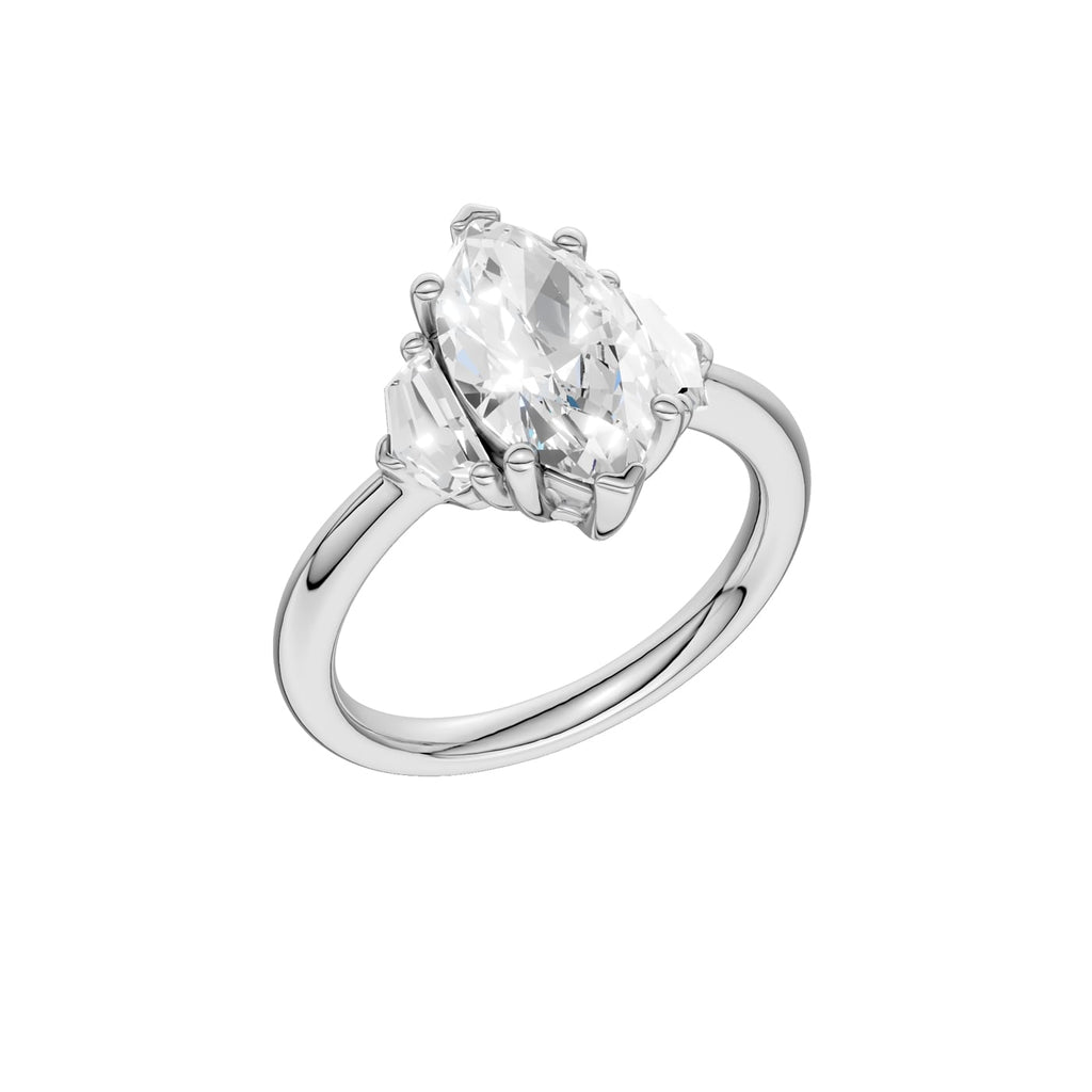 14K 2.50 CT Lab Grown Diamond Ring