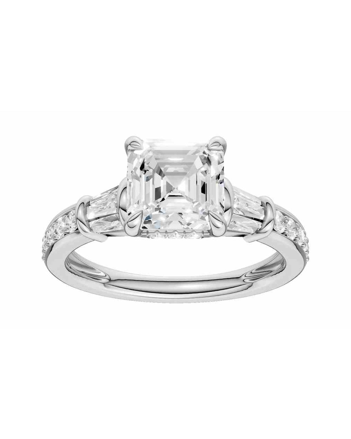 14K 2.50 CT Lab Grown Diamond Ring
