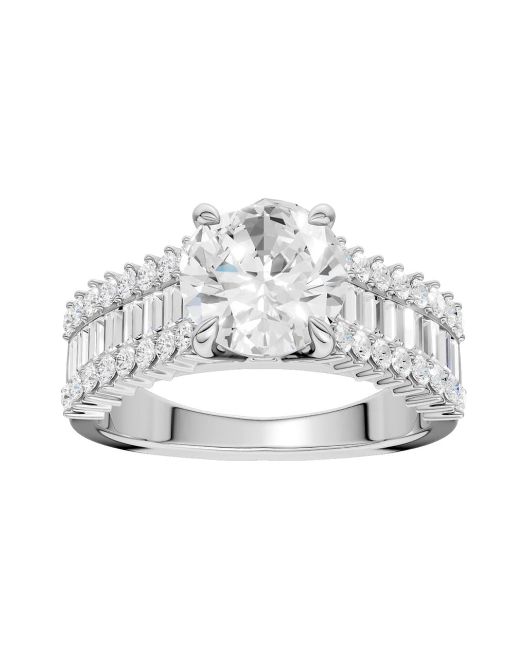 14K 2.75 CT Lab Grown Diamond Ring