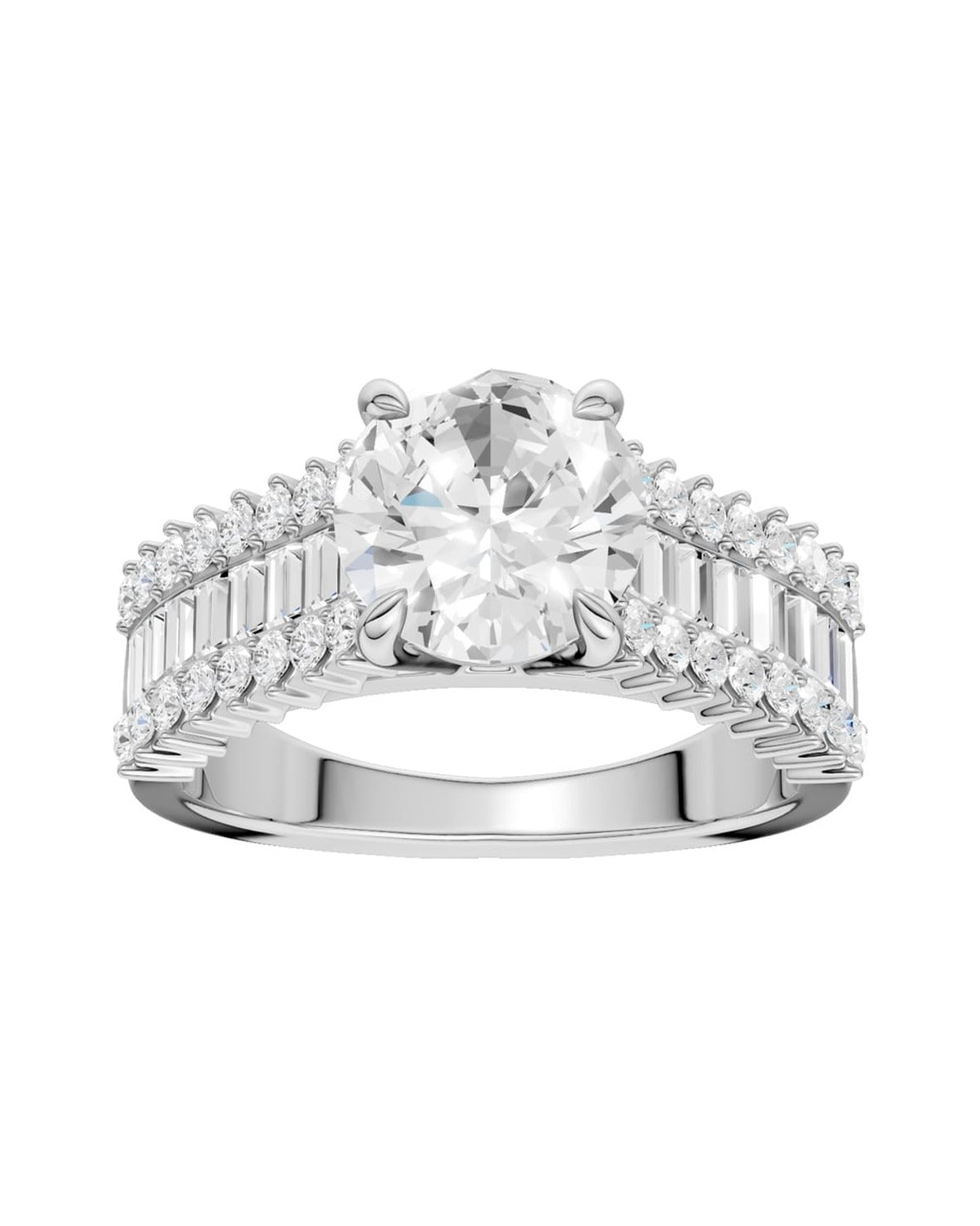 14K 2.75 CT Lab Grown Diamond Ring