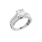 14K 2.75 CT Lab Grown Diamond Ring