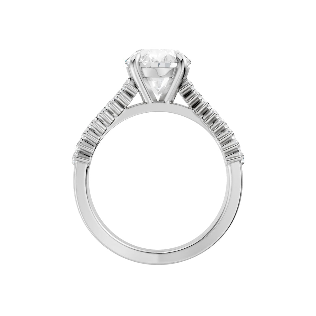 14K 2.75 CT Lab Grown Diamond Ring