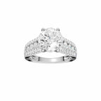14K 4.00 CT Lab Grown Diamond Ring