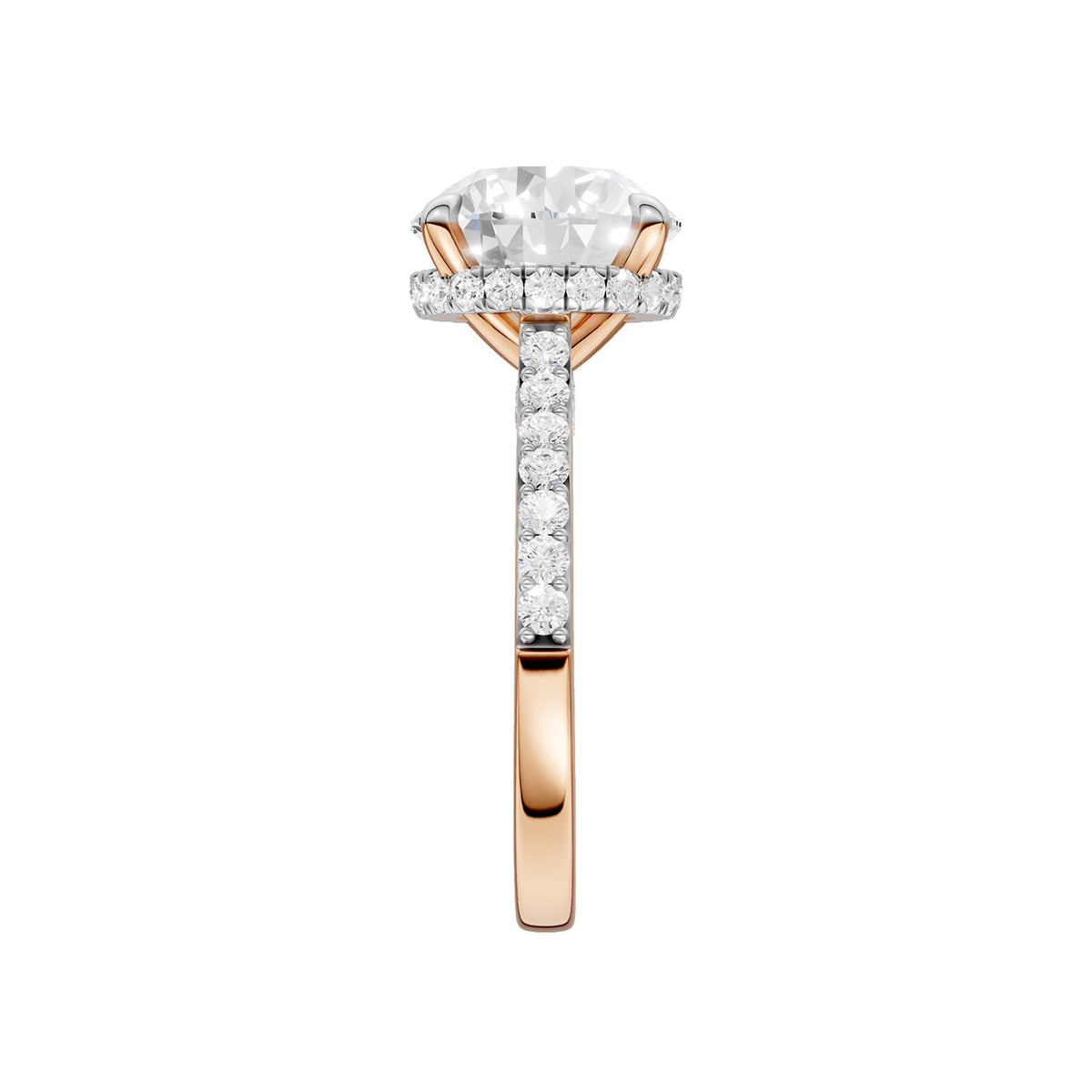 14K 4.50 CT Lab Grown Diamond Ring