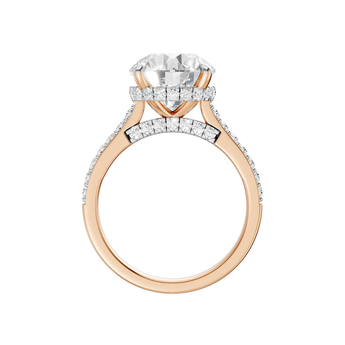14K 4.50 CT Lab Grown Diamond Ring