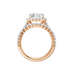 14K 4.00 CT Lab Grown Diamond Bridal Set