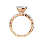 14K 6.00 CT Lab Grown Diamond Bridal Set
