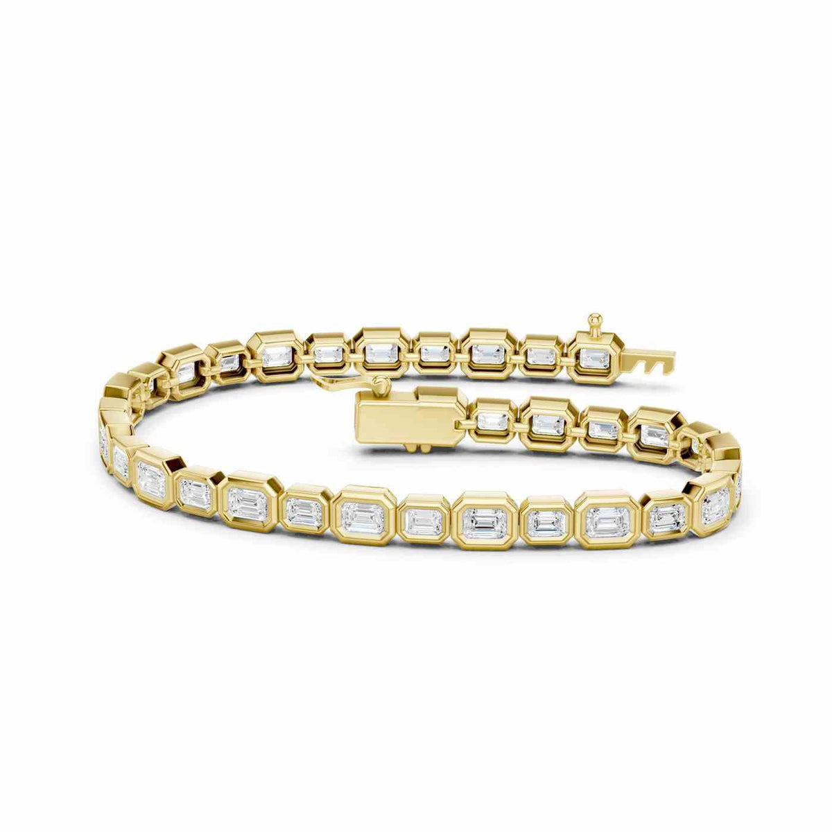 14K 5.00 CT Lab Grown Diamond Fashion Bracelet