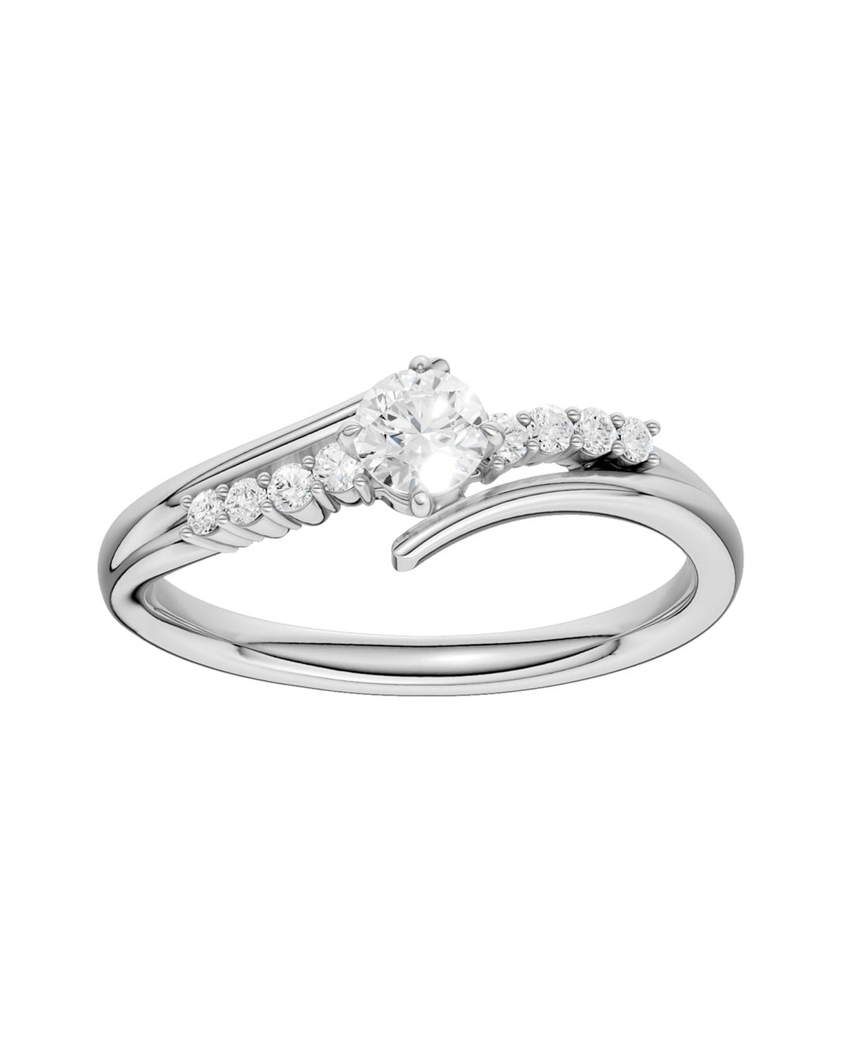 10K 0.33 CT Lab Grown Diamond Ring