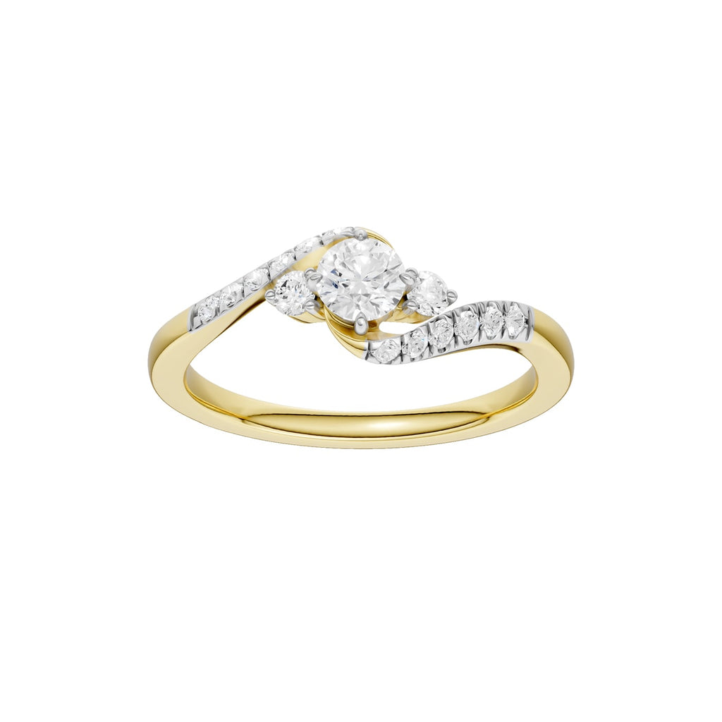 10K 0.40 CT Lab Grown Diamond Ring