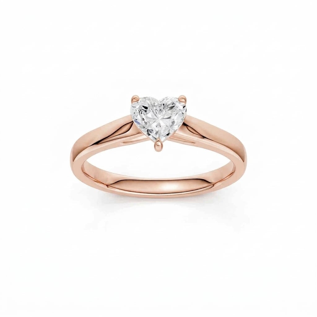 14K 0.50 CT Lab Grown Diamond Ring