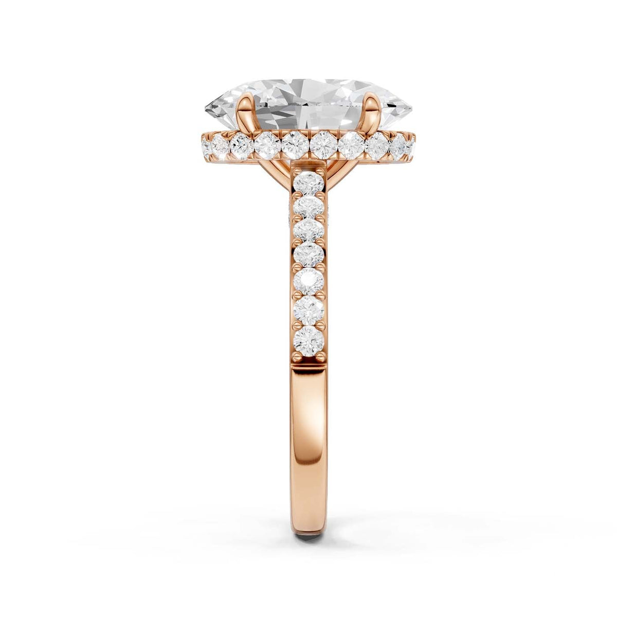 14K 4.50 CT Lab Grown Diamond Ring