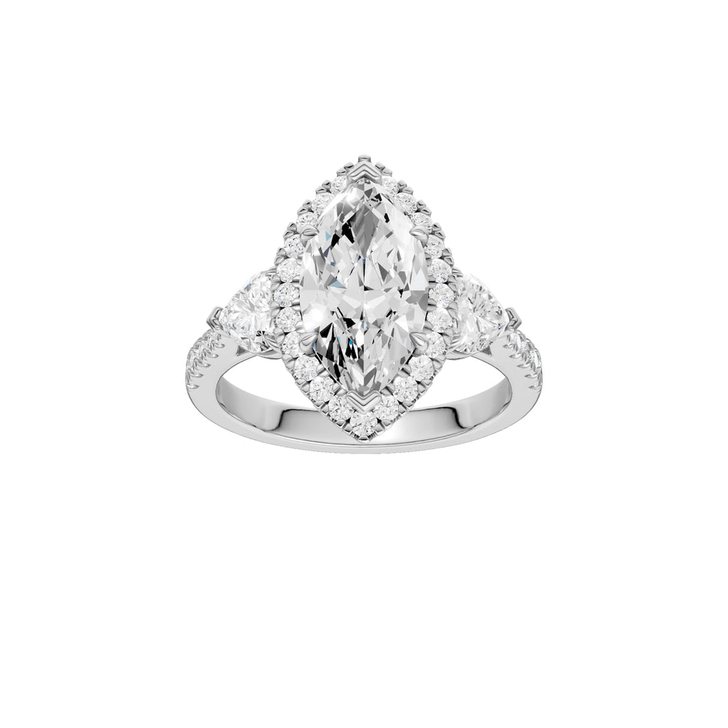 14K 3.00 CT Lab Grown Diamond Ring