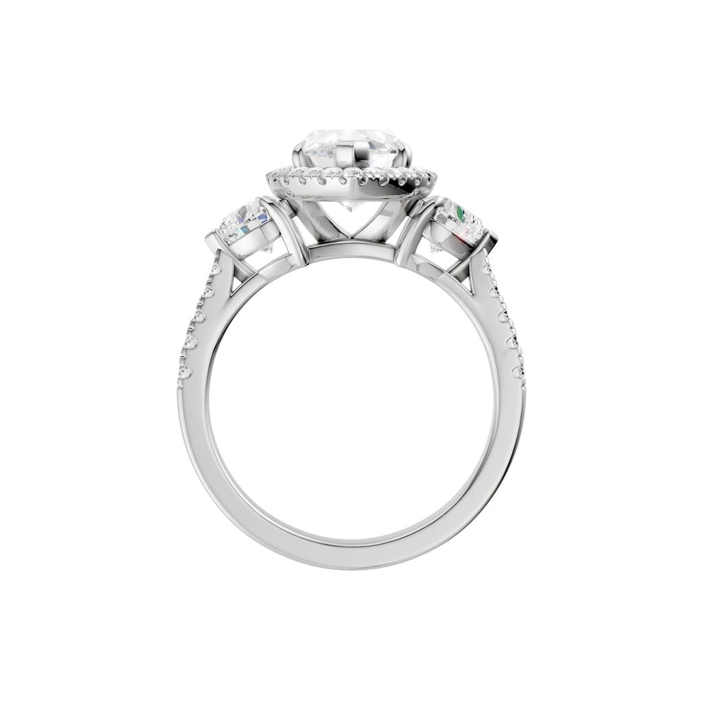 14K 3.00 CT Lab Grown Diamond Ring