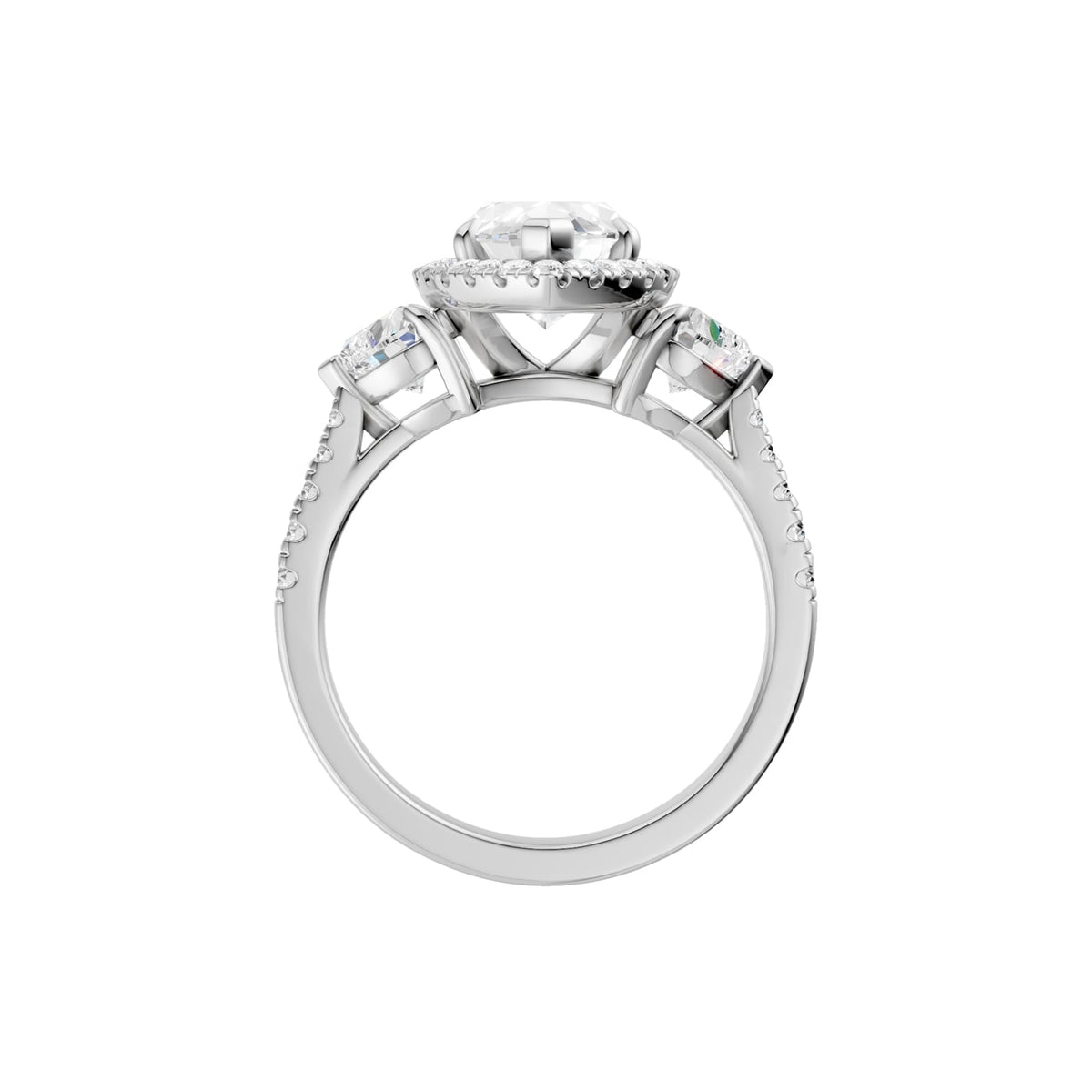 14K 3.00 CT Lab Grown Diamond Ring